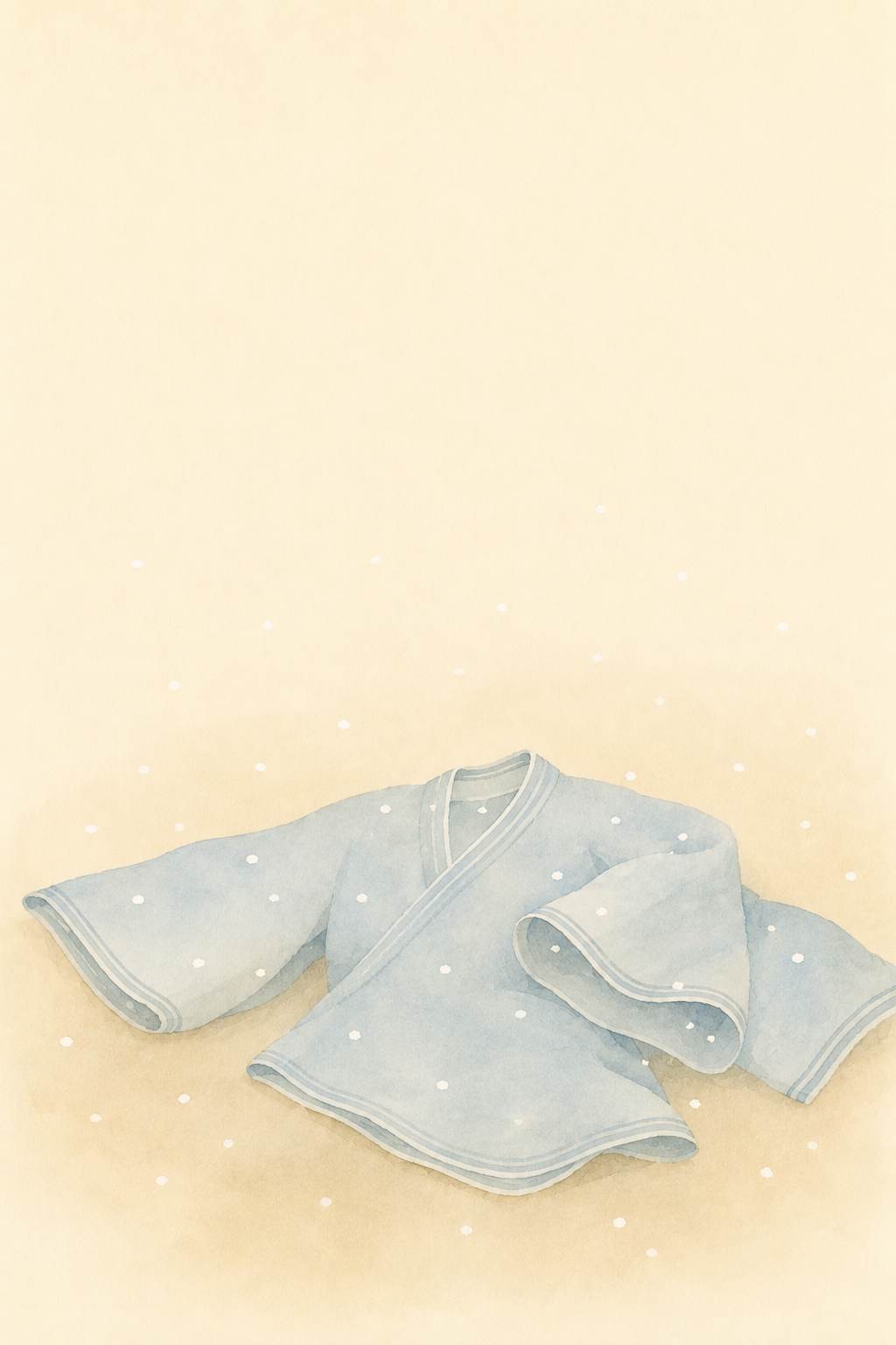 仲蔵狂乱 雪の庭の小袖