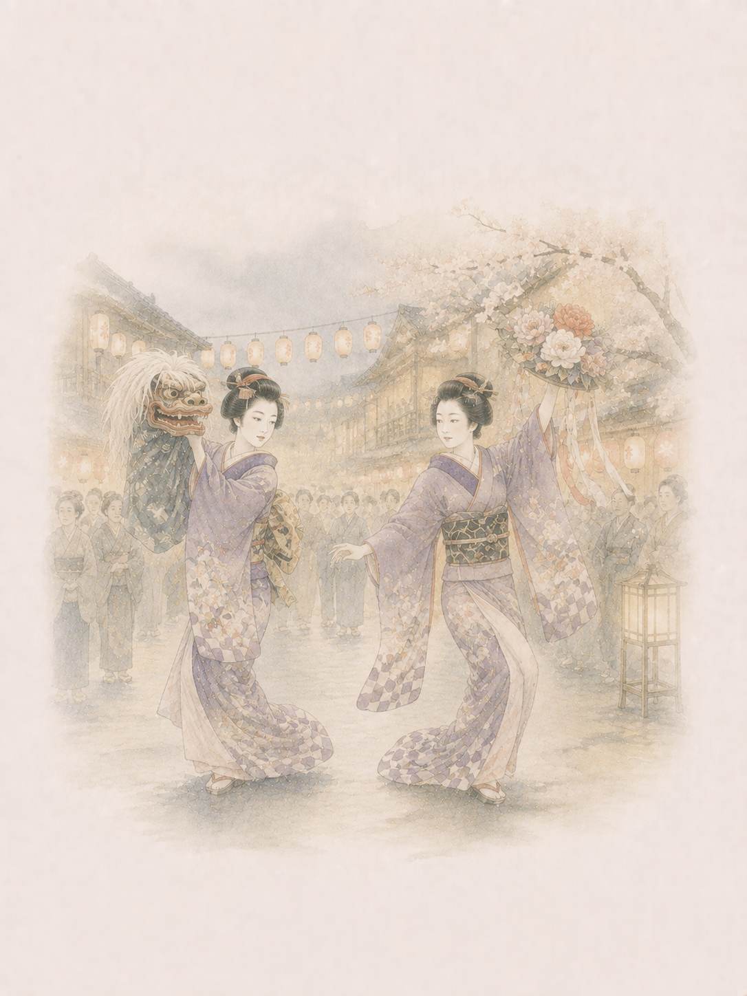 俄獅子 吉原の獅子舞