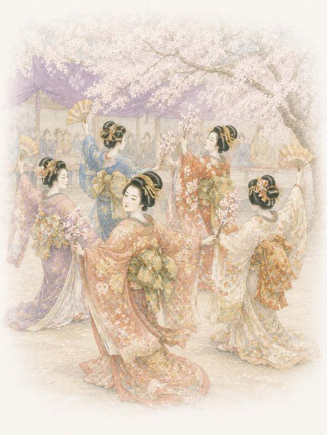 元禄花見踊