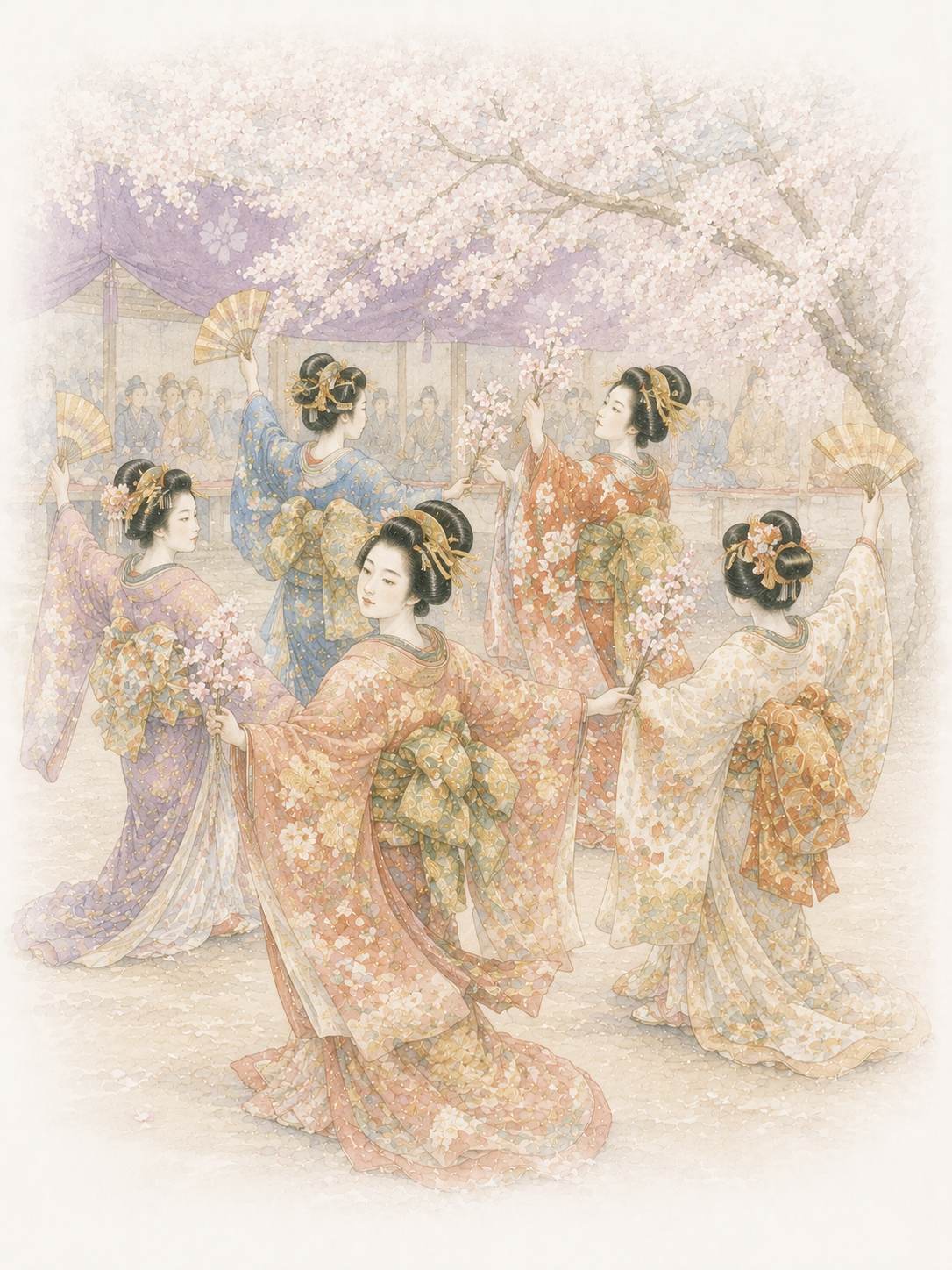 元禄花見踊 上野の花見