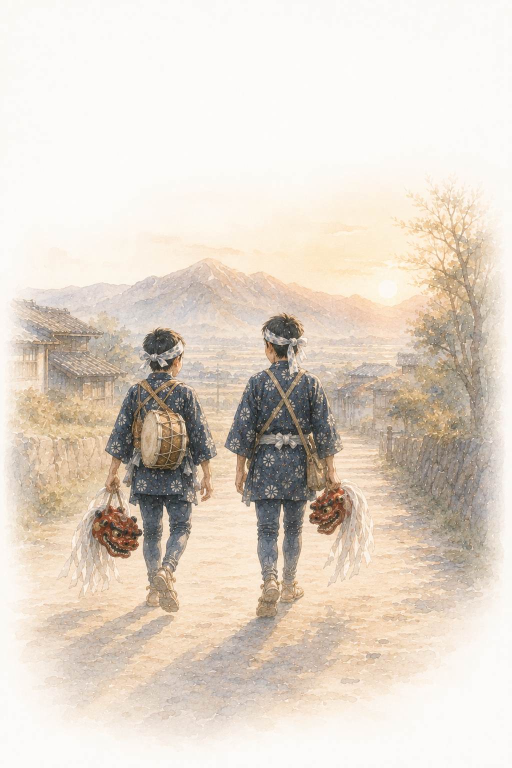 越後獅子 帰路