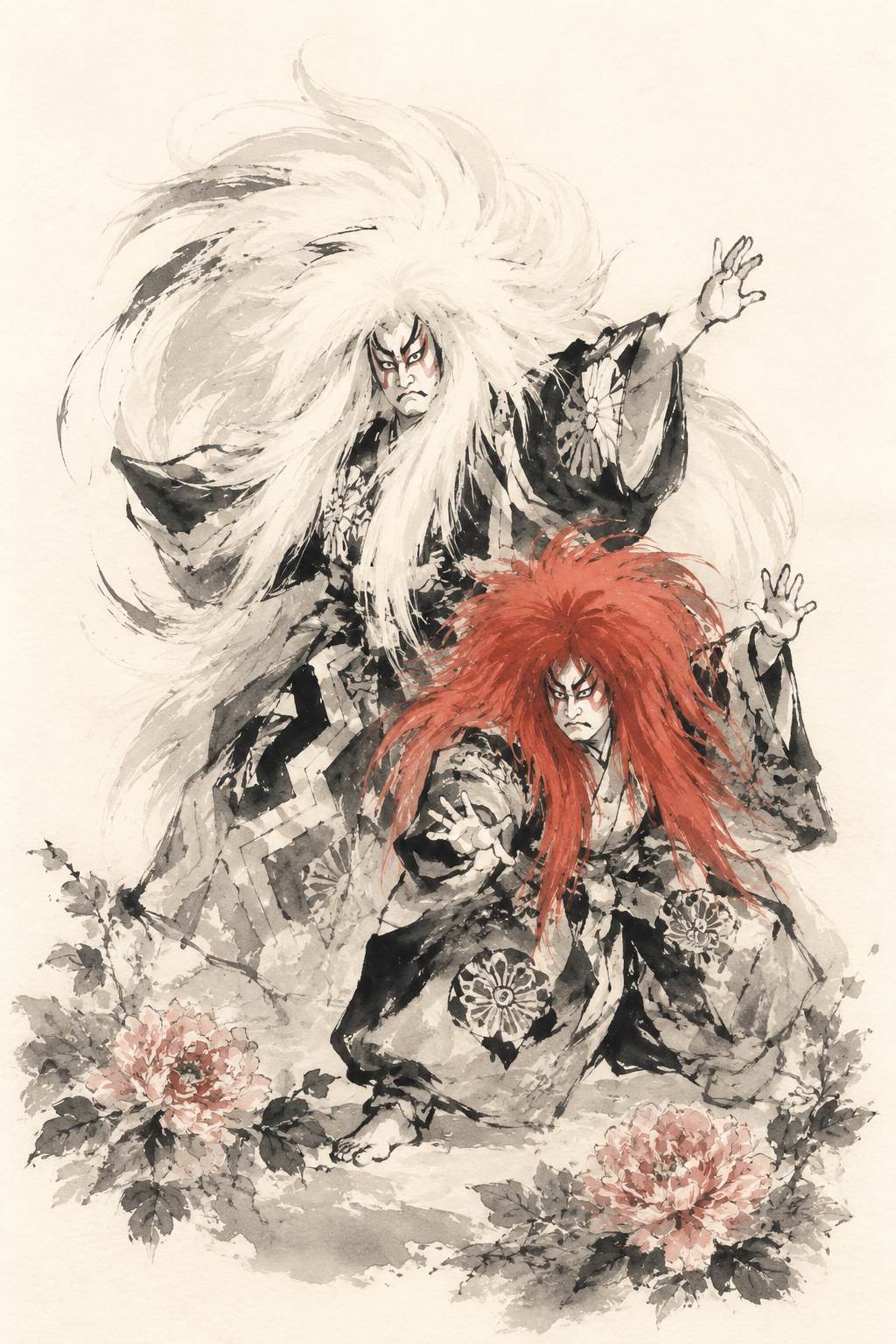 連獅子 初版_指6本