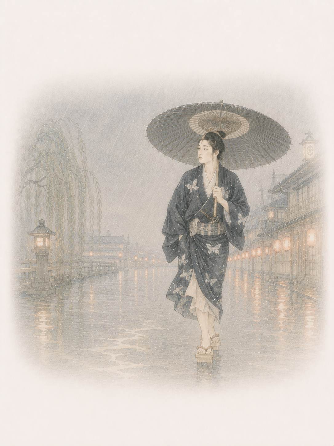 雨の五郎 蛇の目傘の男伊達