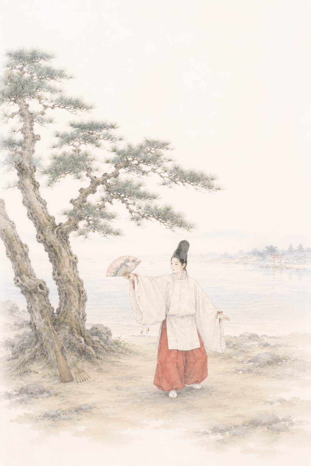 高砂丹前 相生の松の男舞
